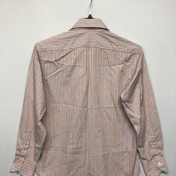 Tailorbyrd Men Long Sleeve Cotton Button Up Shirt Size Small Striped B272 -28 - Picture 12 of 13